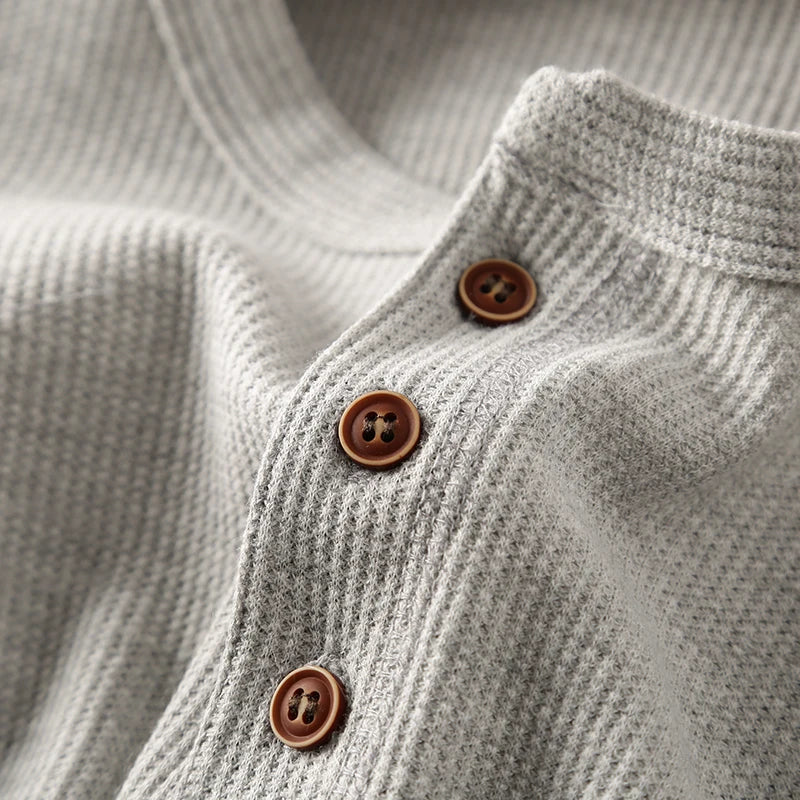 Chemise Henley Meyer Rouge Lifestyle – Valenne