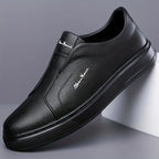 Sneakers homme cuir vegan sans lacets