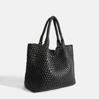 Sac Tote Tressé Femme Vert – Valenne