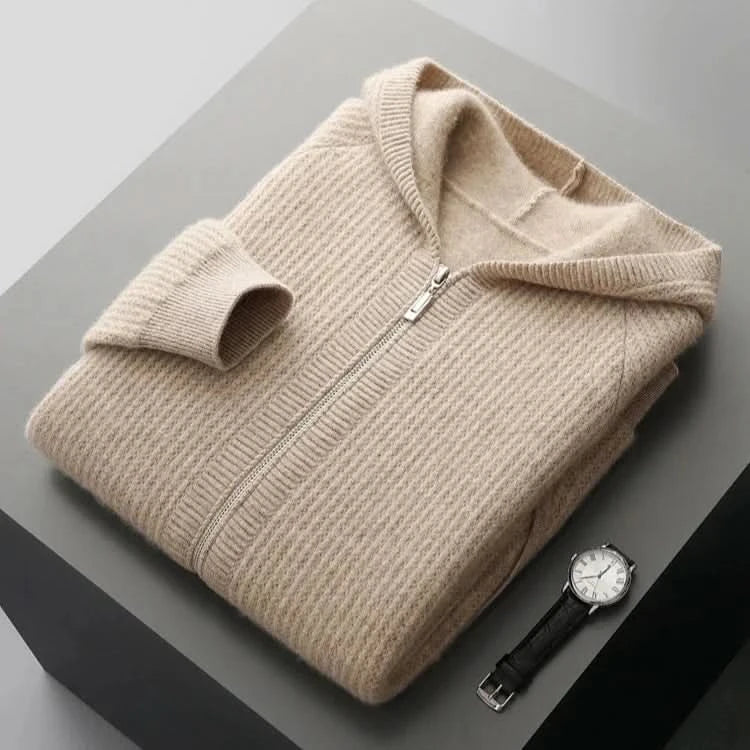 Hoodie Cachemire Homme Noah Détail Tissu – Valenne