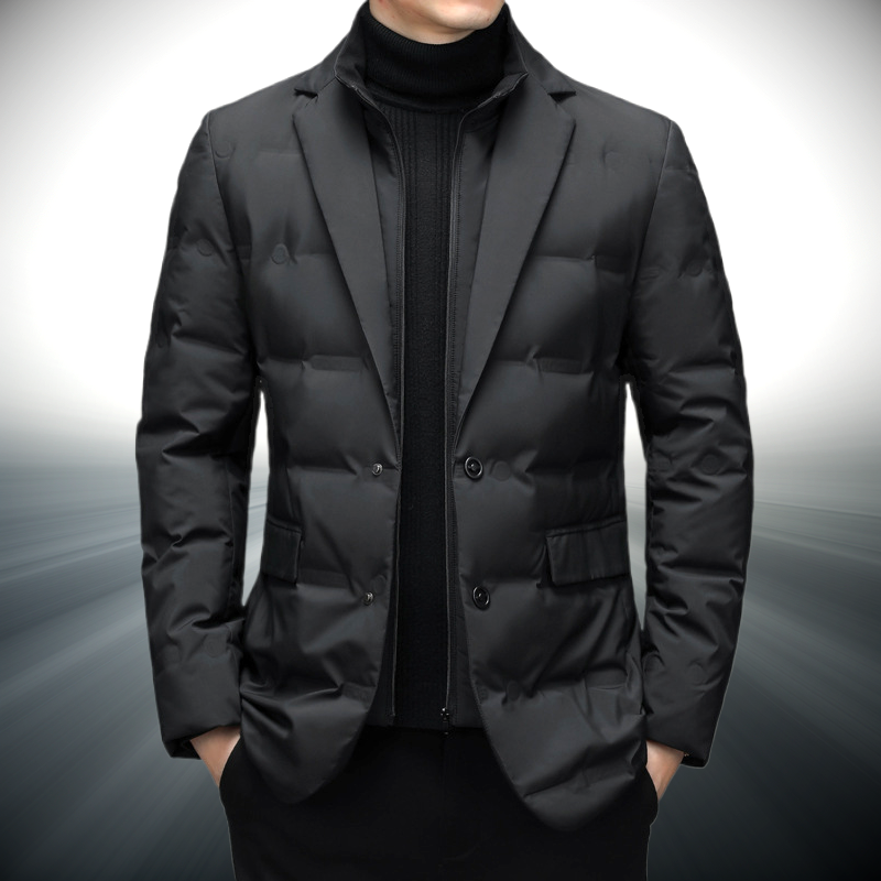 Coupe-Vent Urbain Homme Sharp Focus Noir – Valenne