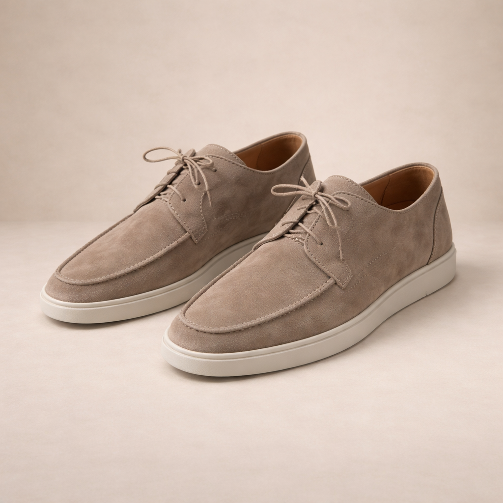 Loafers Suède Homme Witold Beige – Valenne