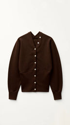 cardigan luxe discret manches longues