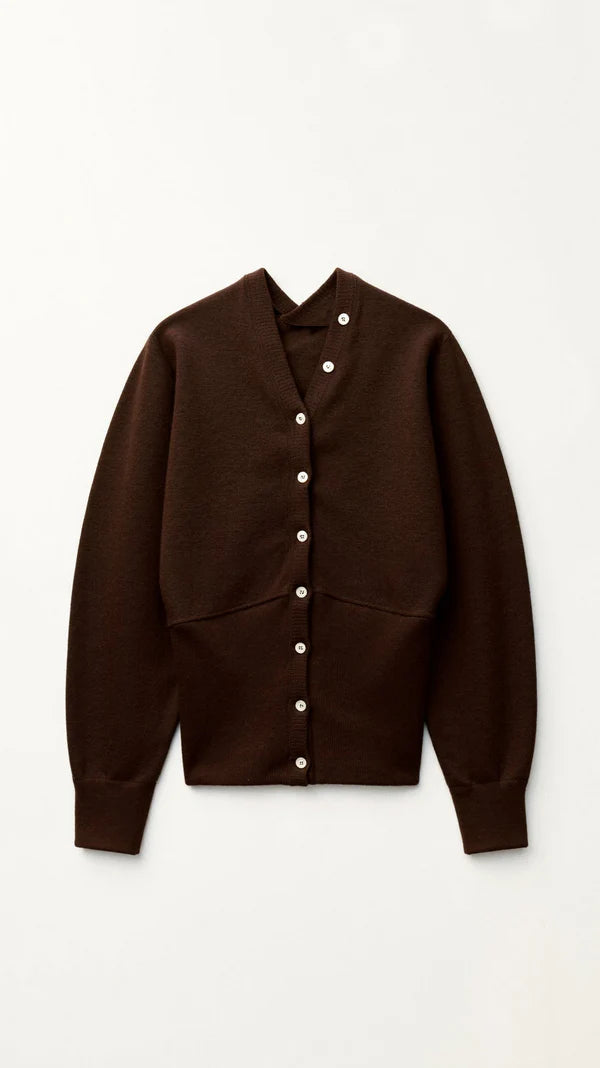 cardigan luxe discret manches longues