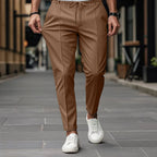 Pantalon Casual Homme Détail Taille Cordon – Valenne