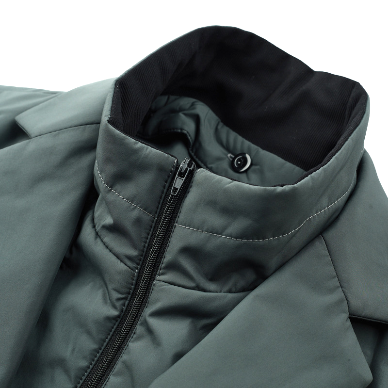 Coupe-Vent Urbain Homme Sharp Focus Détail Col – Valenne