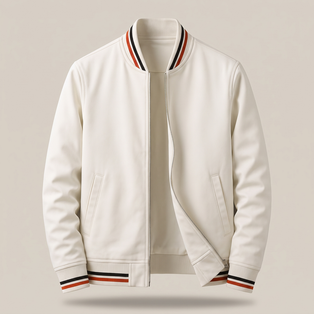 Bomber Louie Homme Vue Latérale – Valenne