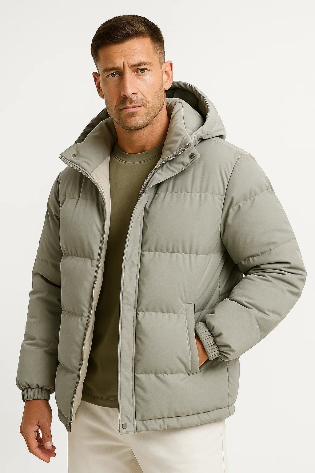 Doudoune Homme Henry Vue Latérale – Valenne