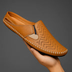 Sandales cuir homme Marco – vue de dessus