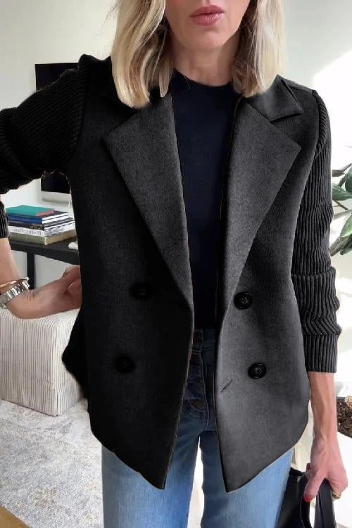 Valenne – Blazer en maille douce