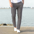Pantalon Lin Homme Bleu Clair – Valenne