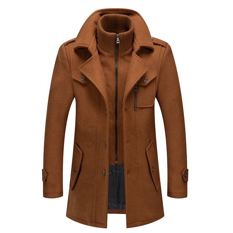 Manteau Felix Marron Homme Hiver – Valenne