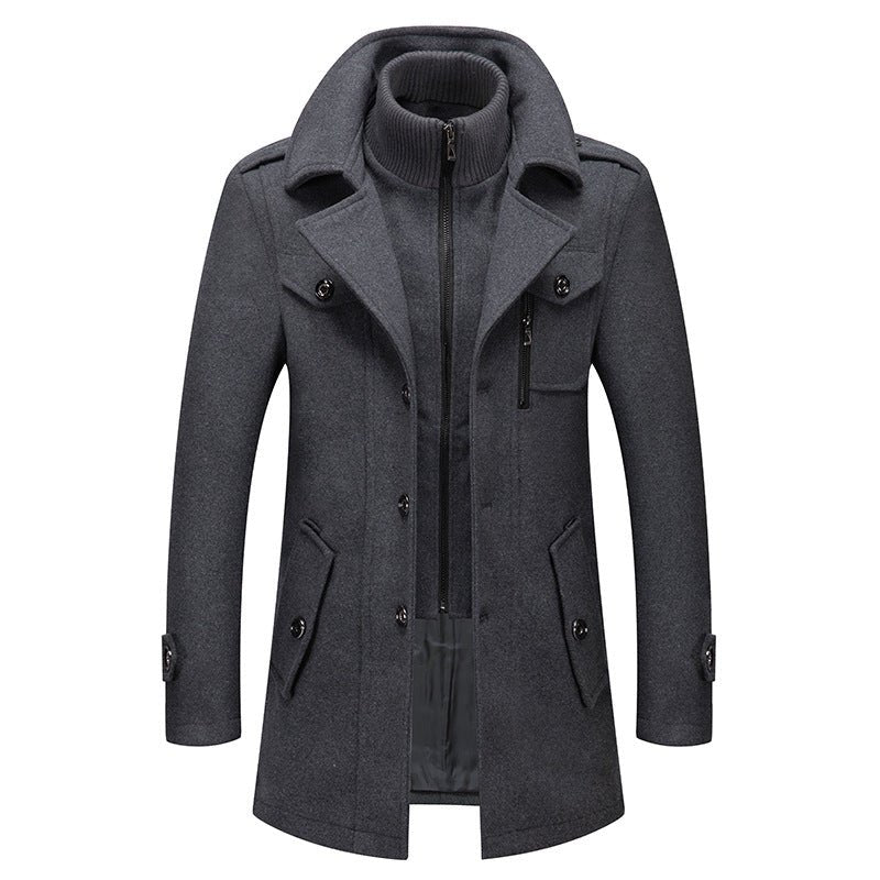 Manteau Felix Gris Vue 2 – Valenne