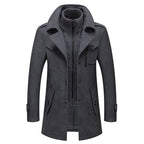 Manteau Felix Gris Vue 2 – Valenne