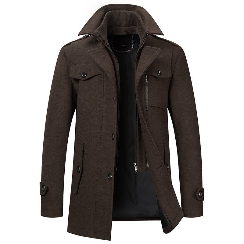 Manteau Xander Marron Homme Hiver – Valenne