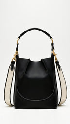Sac Seau Bandoulière Cassia Noir – Valenne
