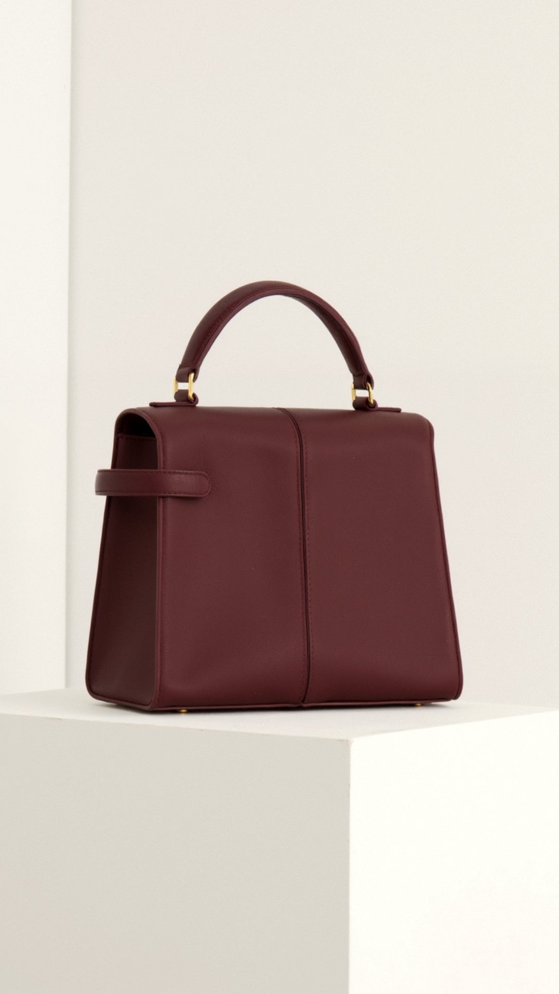 Sac Claudia Bordeaux Vue 2 – Valenne