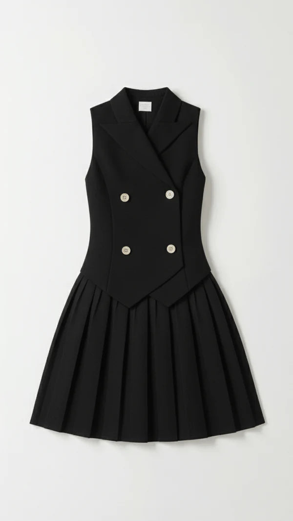 Kimberly blazer mini dress vue de face