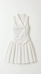 Kimberly blazer mini dress vue de face