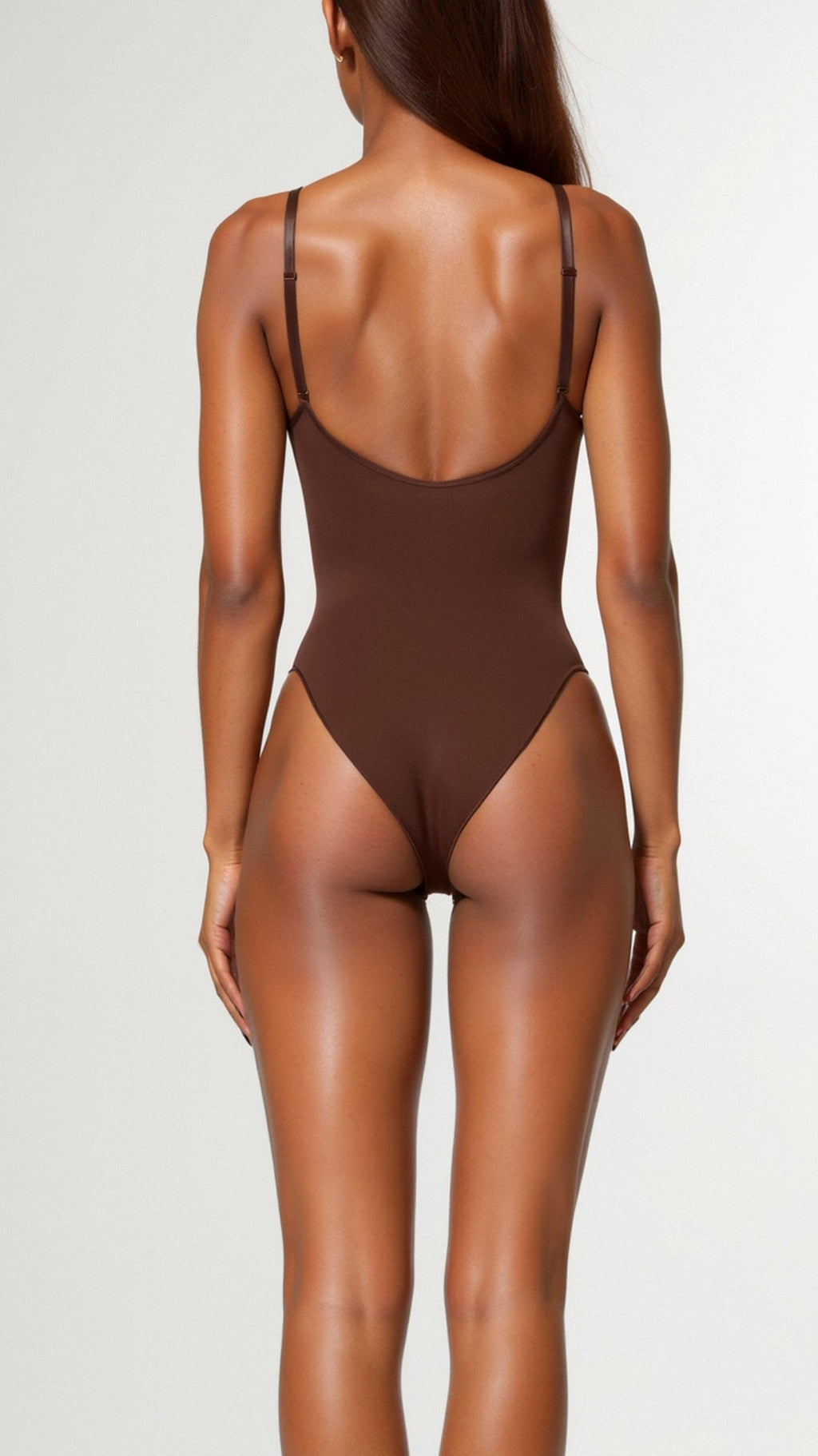 Bodysuit Gainant Marron Vue 2 – Valenne