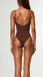 Bodysuit Gainant Marron Vue 2 – Valenne