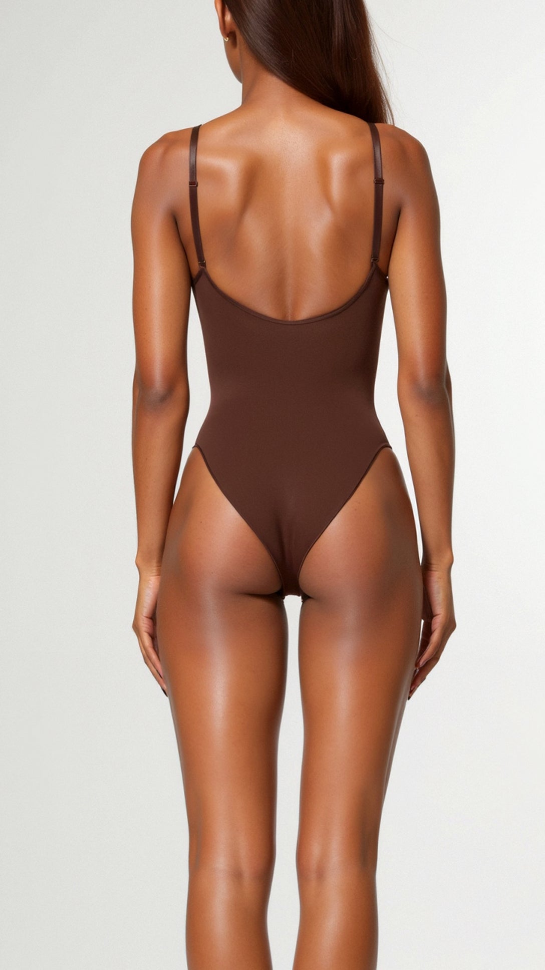 Bodysuit Gainant Marron Vue 2 – Valenne