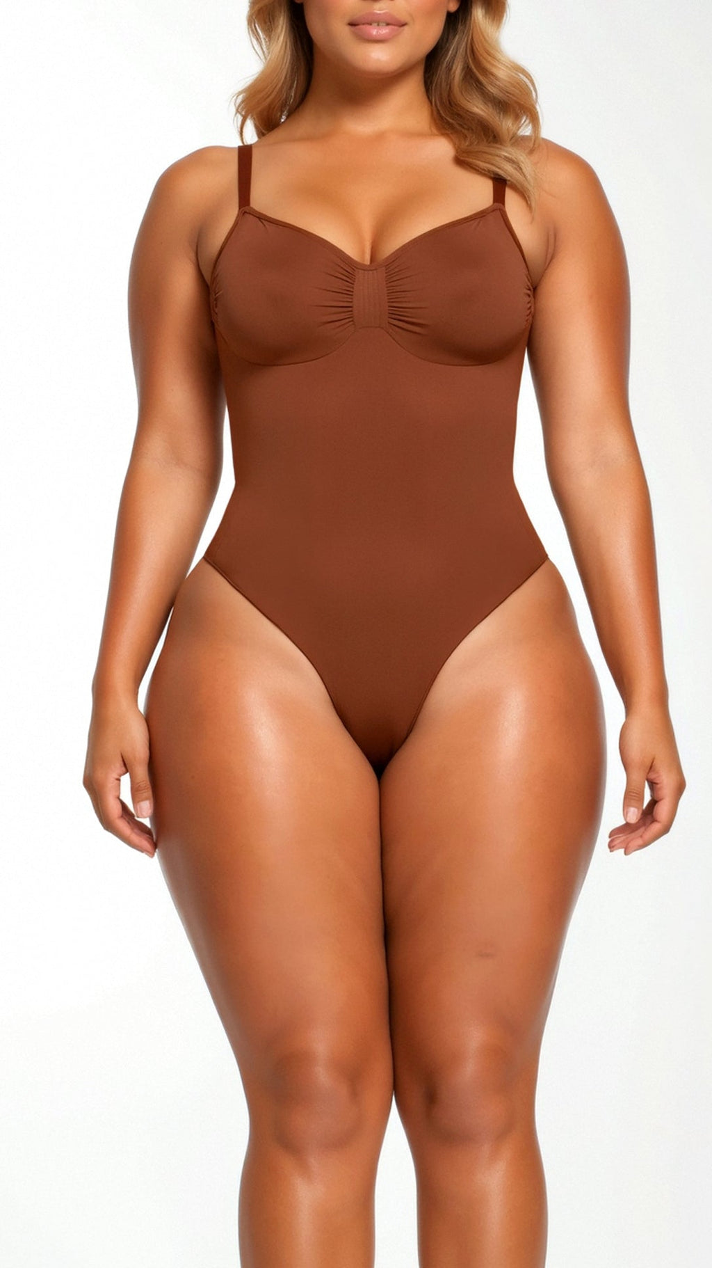 Bodysuit Thong Gainant Caramel – Valenne