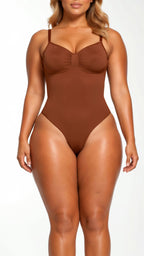 Bodysuit Thong Gainant Caramel – Valenne