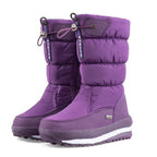 Bottes Neige Femme Violet Hiver – Valenne