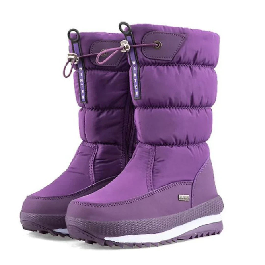 Bottes Neige Femme Violet Hiver – Valenne