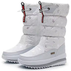 Bottes Neige Style Blanc Neige – Valenne