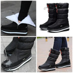 Bottes Neige Femme Détail Semelle Antidérapante – Valenne