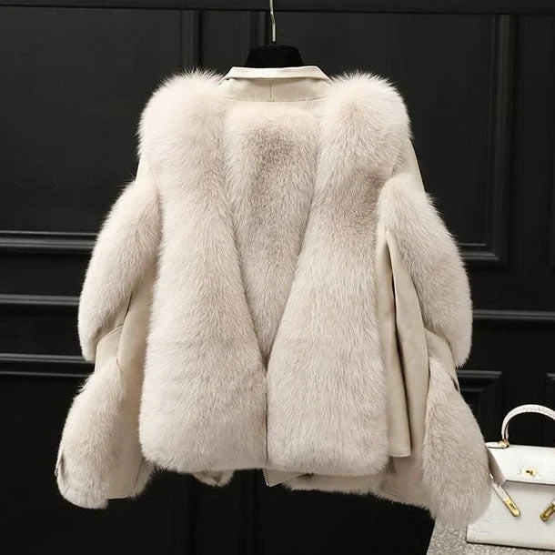Veste Cuir Zip Asymmétrique Femme Lifestyle – Valenne